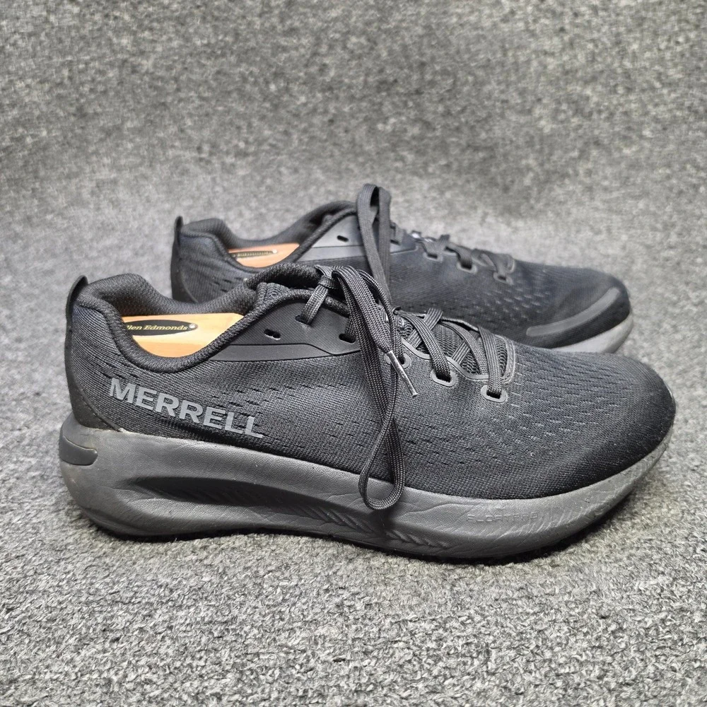 Merrell Morphlite Running Shoes Black Mens 8.5 J068281 Road-to-Trail Sneakers